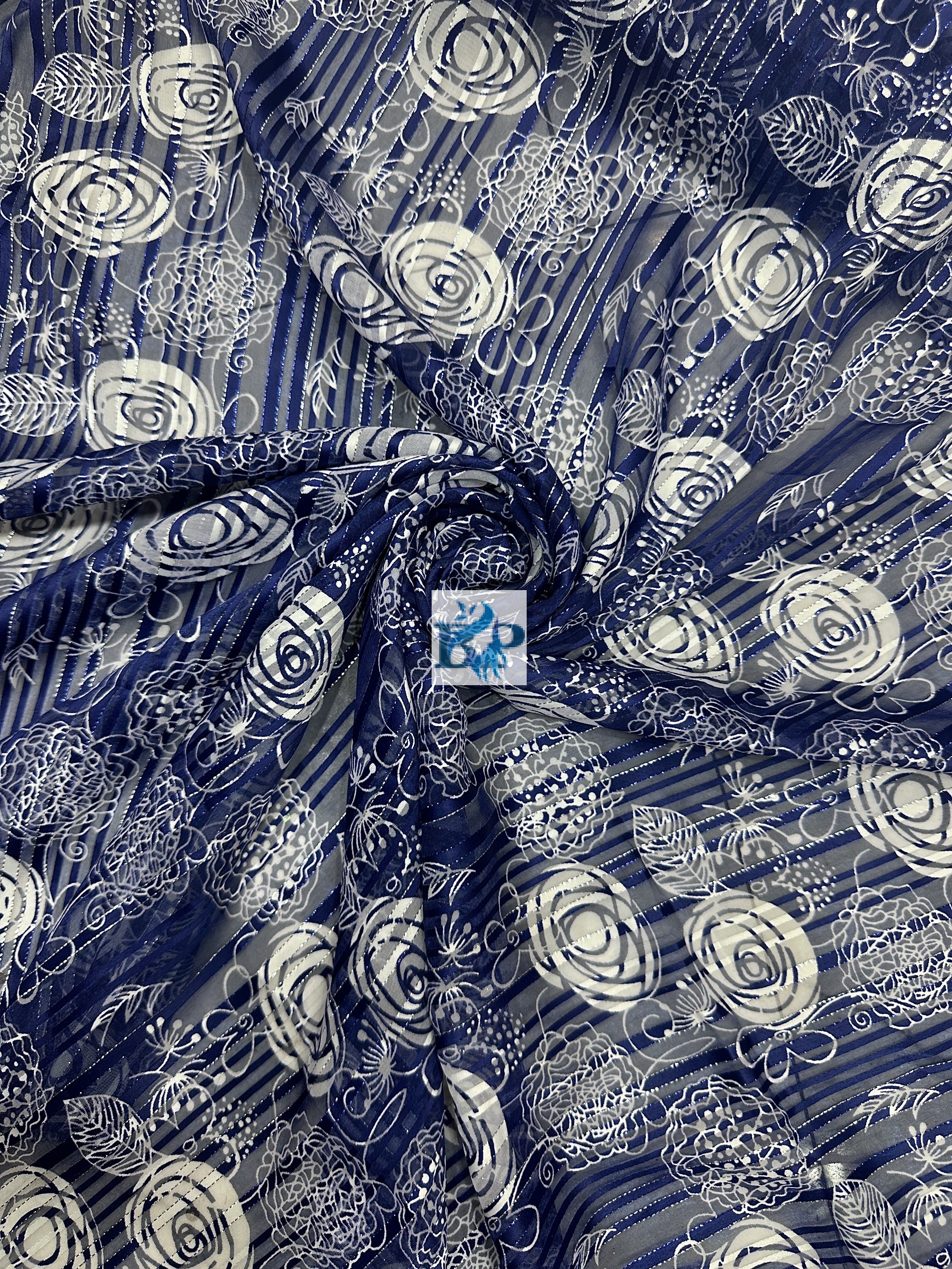 New flower digital printed Fabric