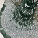 New chicken kari thread embroidery net fabric