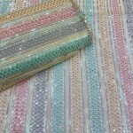 Multicolor sequence fabric