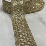 TISSUE GLITTER  STONE WORK