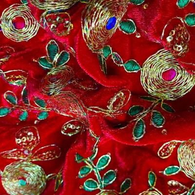 9000 EMBROIDERY VELVET