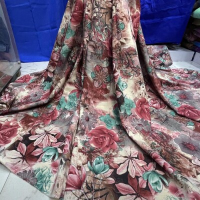CRAPE PRINTED SILK