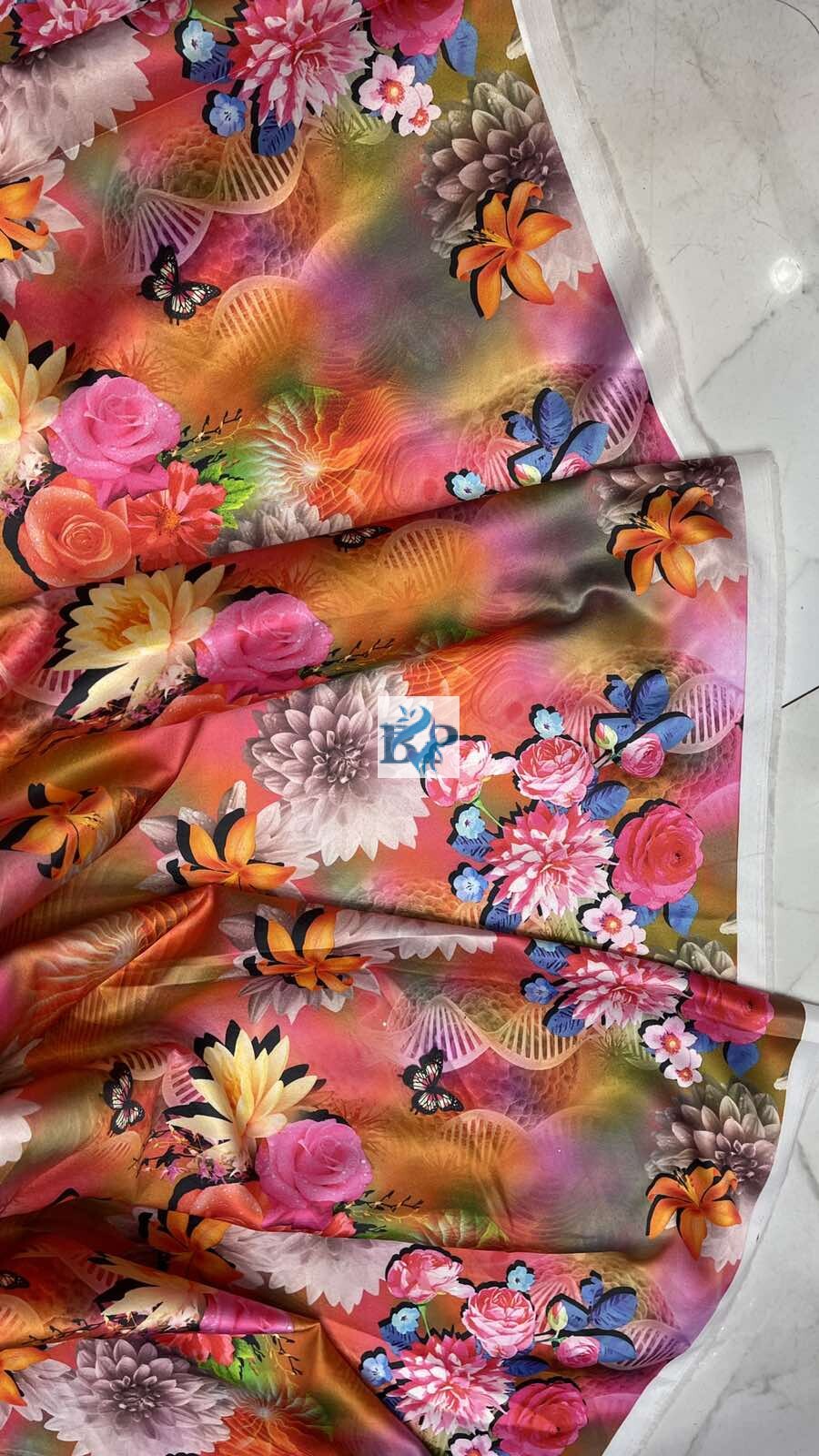 PRINTED SILK