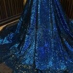 GEORGETTE DOUBLE TONE SEQUANCE 45 INCH.