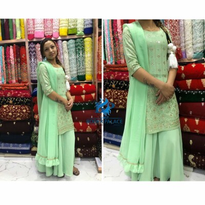 Heavy Georgette Daman Fabric